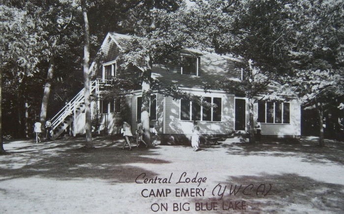 Camp Emery YWCA - Old Postcard View (newer photo)
